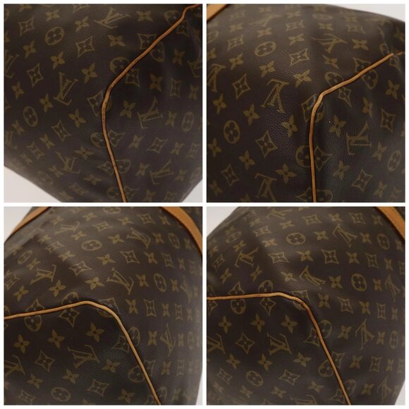 LOUIS VUITTON Monogram Keepall 55 Boston Bag M41424 LV Auth ar13732 - Picture 14 of 16